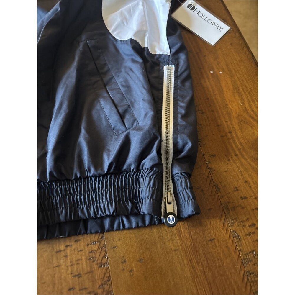 holloway windbreaker Blue & White Golfing V-neck Size Large New - Picture 8 of 8